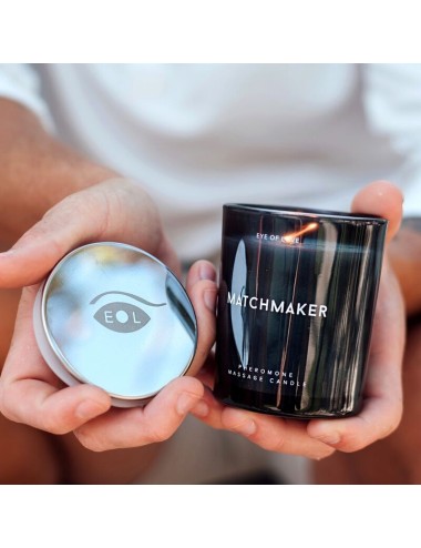 EYE OF LOVE - MATCHMAKER BLACK DIAMOND MASSAGE CANDLE ATTRACT HER 150ML
