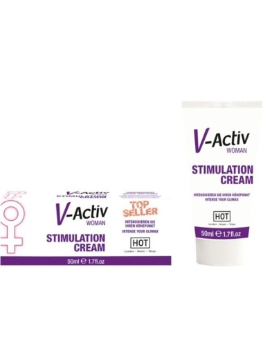 HOT - V-ACTIV STIMULATION CREAM WOMAN 50ML