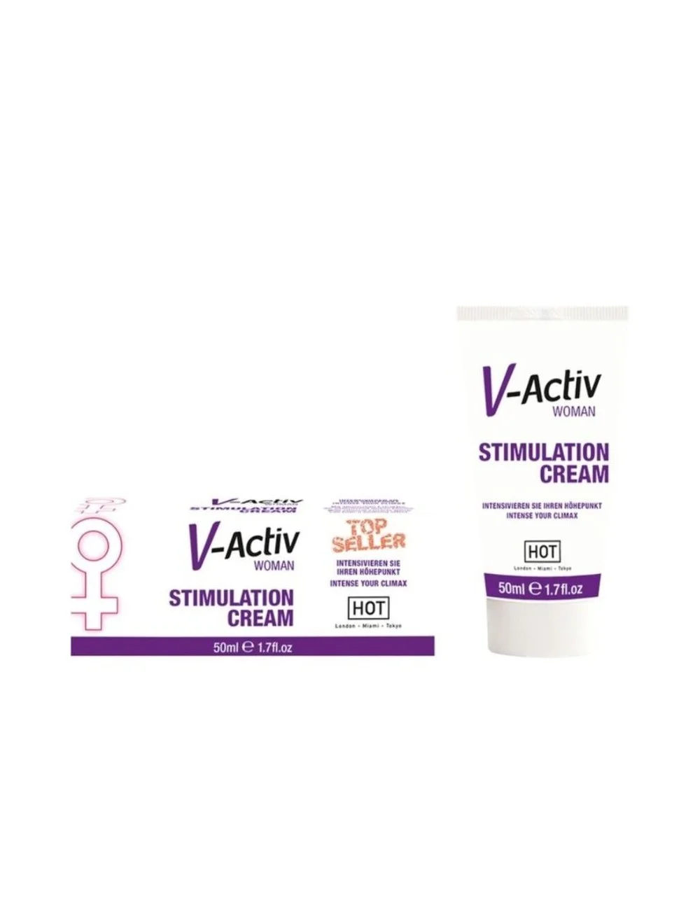 HOT - V-ACTIV STIMULATION CREAM WOMAN 50ML