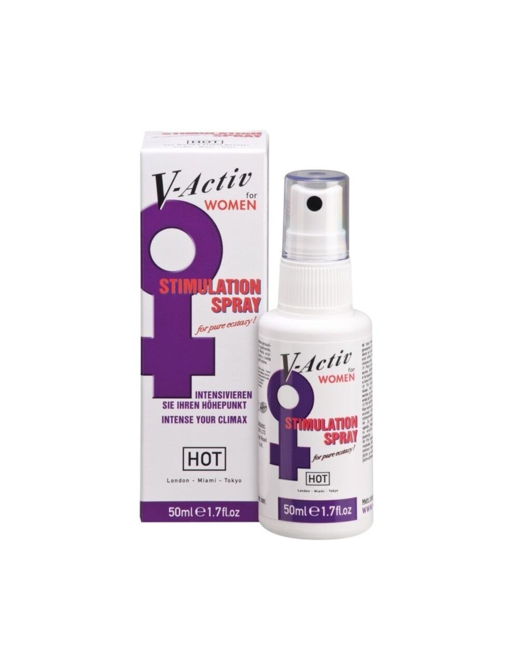 HOT - V-ACTIV PENIS POWER SPRAY WOMEN 50ML