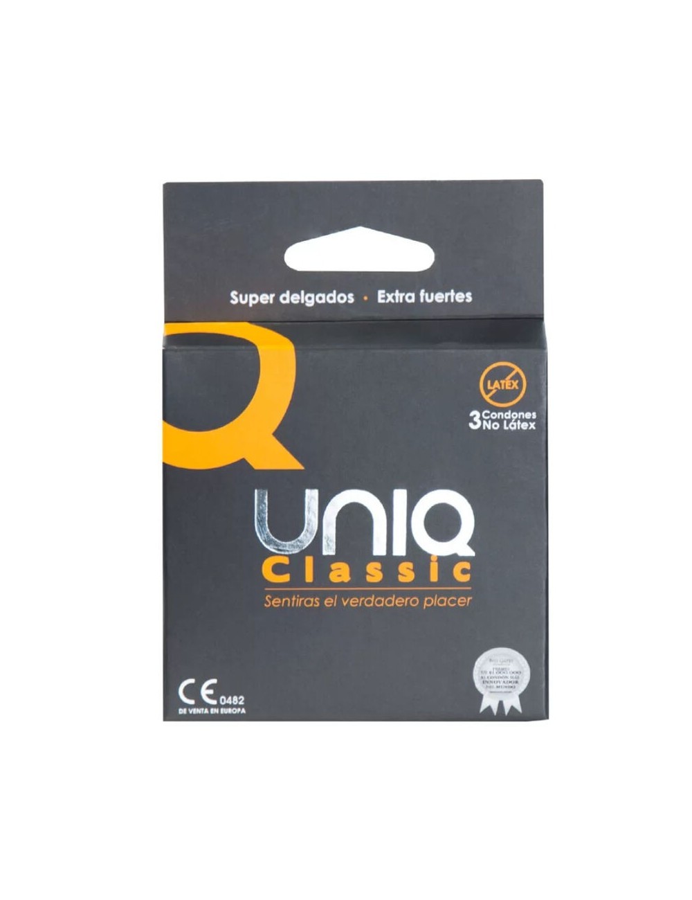 UNIQ CLASSIC LATEX FREE CONDOMS 3 UNITS UNIQ CLASSIC LATEX FREE CONDOMS 3 UNITS
