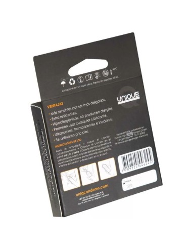 UNIQ CLASSIC LATEX FREE CONDOMS 3 UNITS