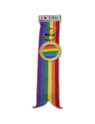 PRIDE - LGBT FLAG BROOCH