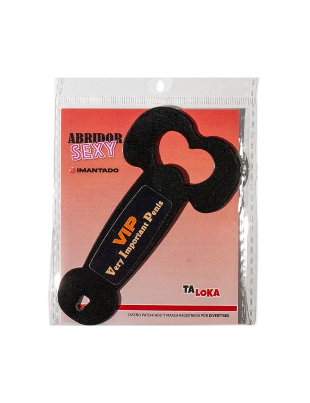 TALOKA - MAGNETIC METAL OPENER VERY IMPORTANT PENIS BLACK /es/pt/en/ TALOKA - MAGNETIC METAL OPENER VERY IMPORTANT PENIS BLACK /es/pt/en/