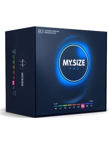 MY SIZE PRO CONDOMS 64 MM 80 UNITS