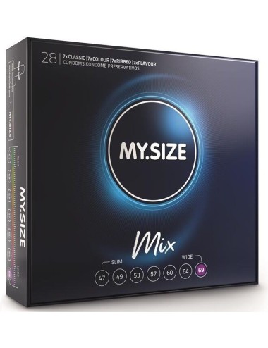 MY SIZE MIX CONDOMS 69 MM 28 UNITS