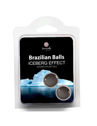 SECRET PLAY SET 2 BRAZILIAN BALLS ICEBERG EFFECT