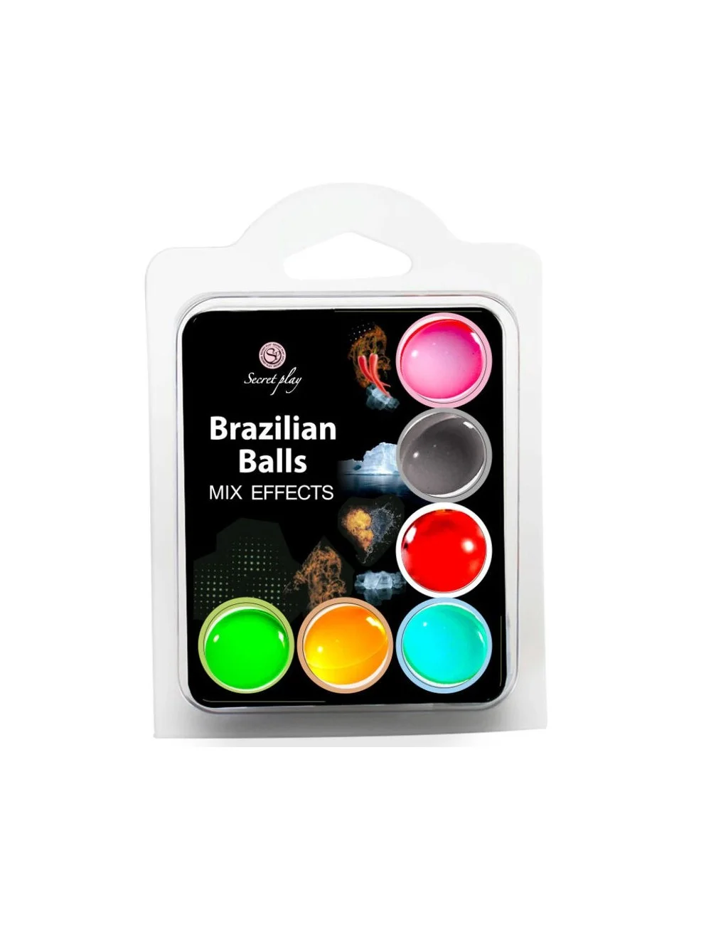SECRET PLAY SET 6 BRAZILIAN BALLS MIX EFFECT SECRET PLAY SET 6 BRAZILIAN BALLS MIX EFFECT
