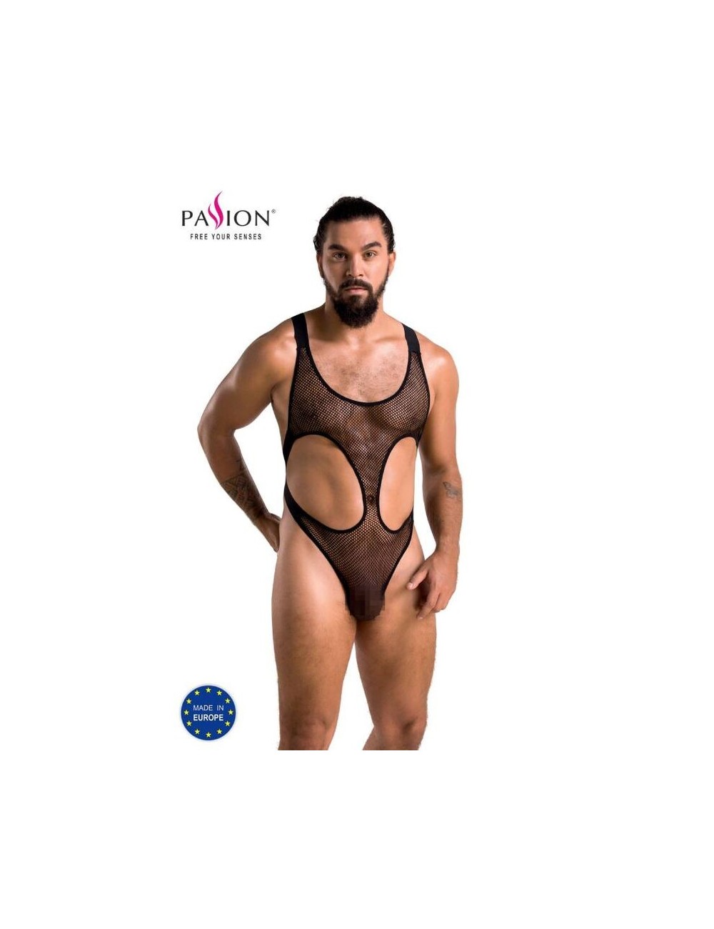 PASSION 040 BODY LEON BLACK L/XL PASSION 040 BODY LEON BLACK L/XL