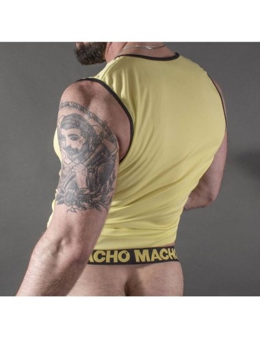 MACHO YELLOW T-SHIRT L/XL