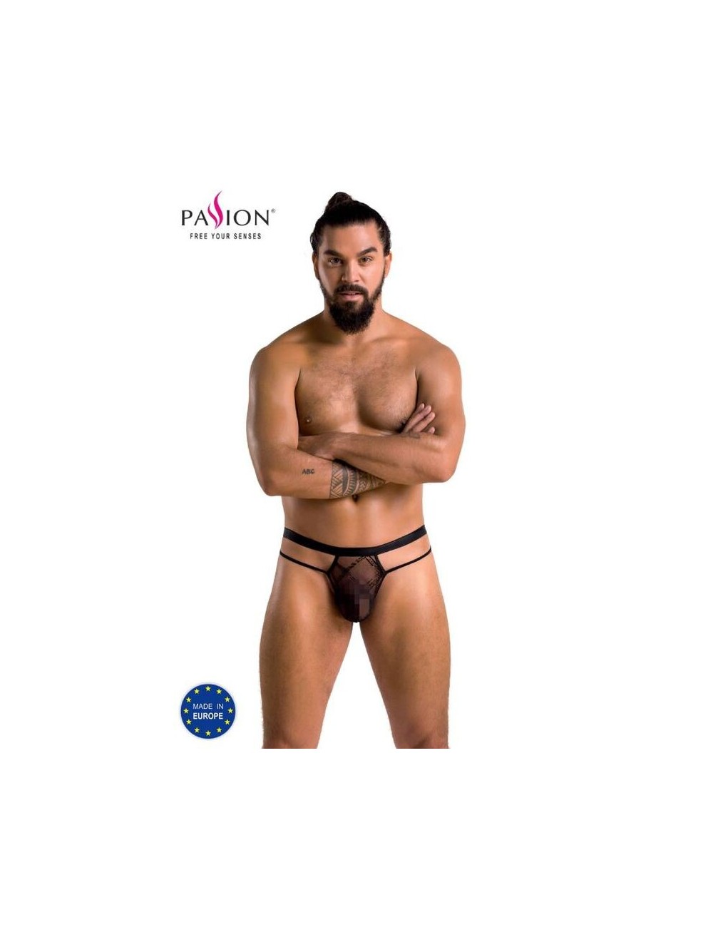 PASSION 029 THONG COLLIN BLACK L/XL PASSION 029 THONG COLLIN BLACK L/XL