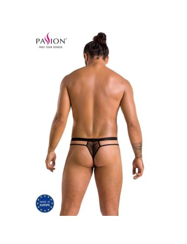 PASSION 029 THONG COLLIN BLACK L/XL