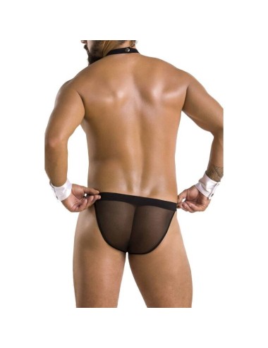 PASSION 036 SLIP ALFRED BLACK L/XL
