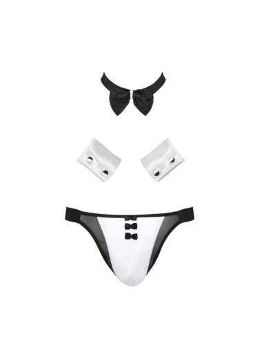 PASSION 036 SLIP ALFRED BLACK L/XL