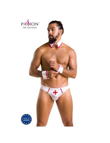 PASSION 037 SLIP GREGORY WHITE L/XL