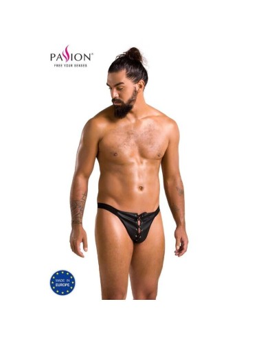 PASSION 044 SLIP OPEN BEN BLACK L/XL