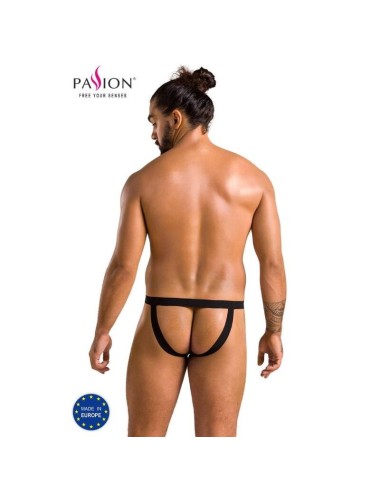 PASSION 044 SLIP OPEN BEN BLACK L/XL