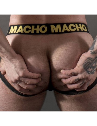 MACHO - MX25AC JOCK YELLOW LEATHER L