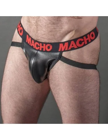 MACHO - MX25RC JOCK RED LEATHER XL