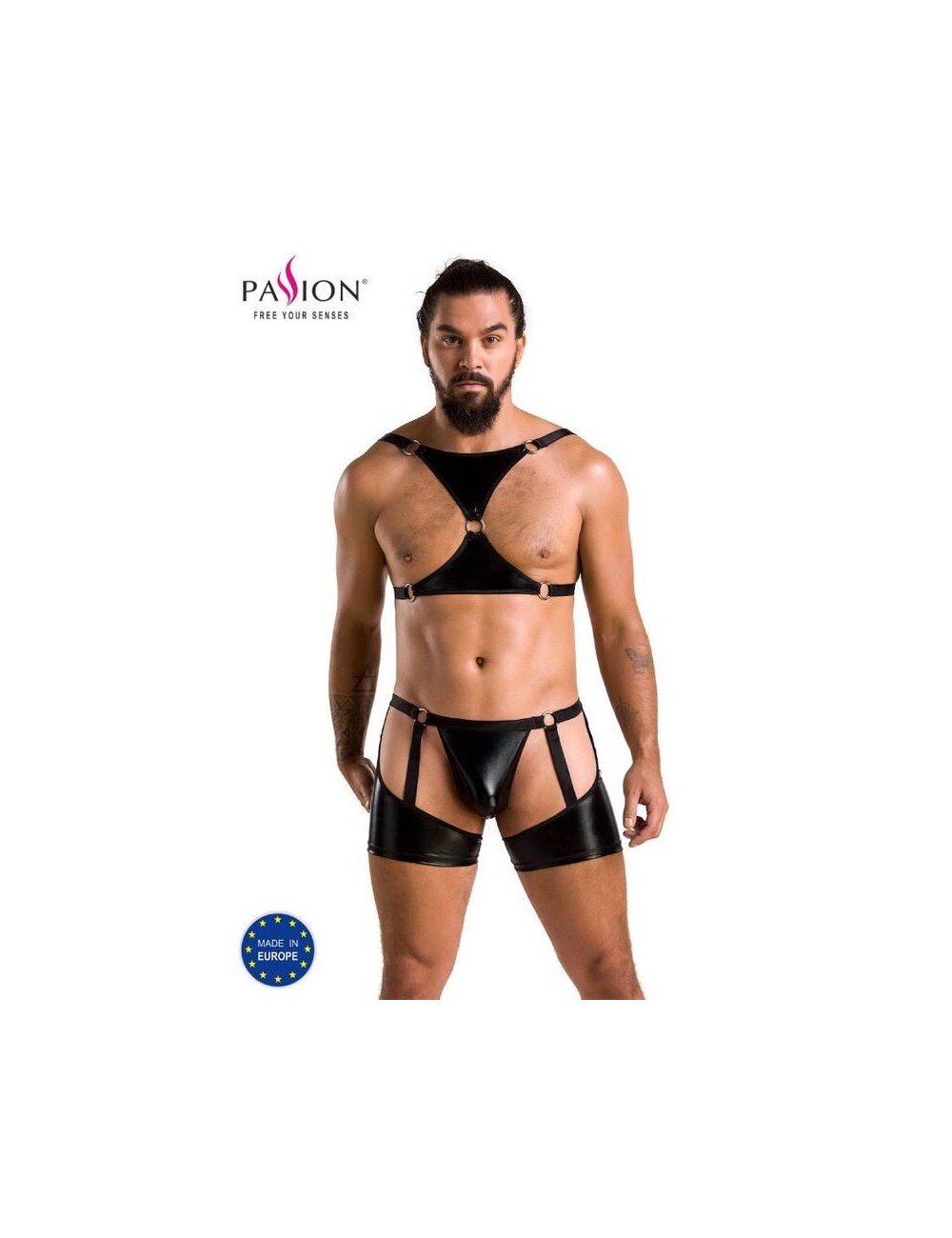 PASSION 047 SET ARON BLACK L/XL