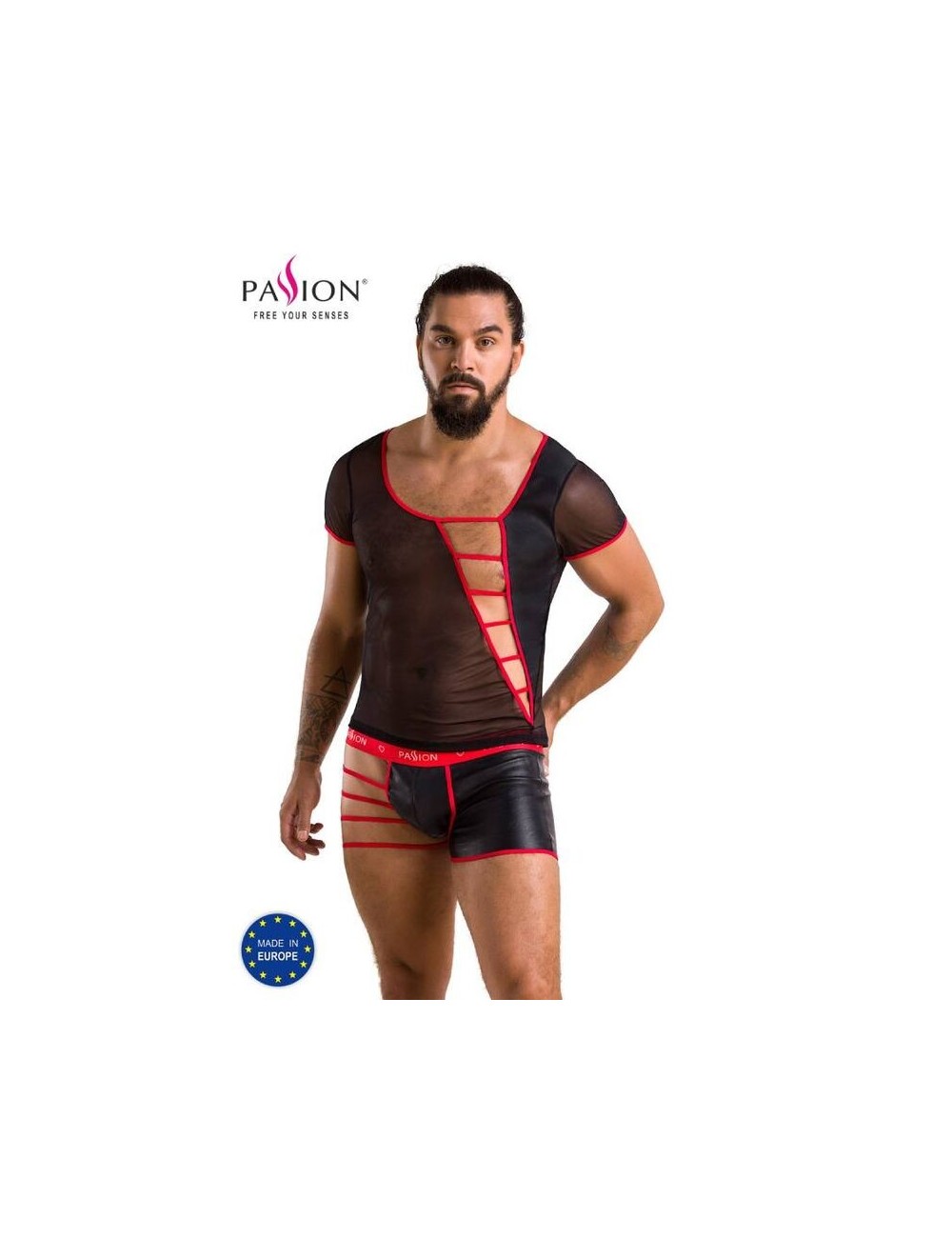 PASSION 055 SET MARK BLACK S/M PASSION 055 SET MARK BLACK S/M
