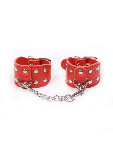 OHMAMA FETISH ADJUSTABLE WRIST METALLIC CHAIN