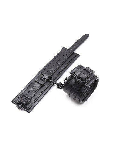 OHMAMA FETISH WRIST RESTRAINTS - BLACK
