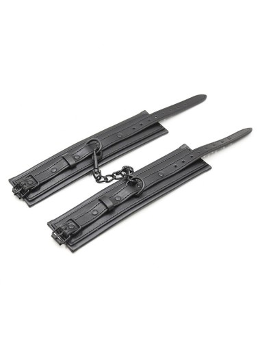 OHMAMA FETISH WRIST RESTRAINTS - BLACK