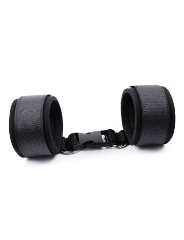 OHMAMA FETISH NEOPRENE HOOK AND LOOP FASTENER WRIST RESTRAINTS
