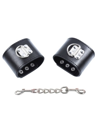 OHMAMA FETISH WRIST RESTRAINTS SNAP FASTEN