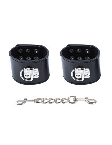 OHMAMA FETISH WRIST RESTRAINTS SNAP FASTEN