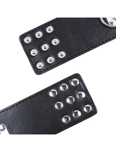 OHMAMA FETISH WRIST RESTRAINTS SNAP FASTEN