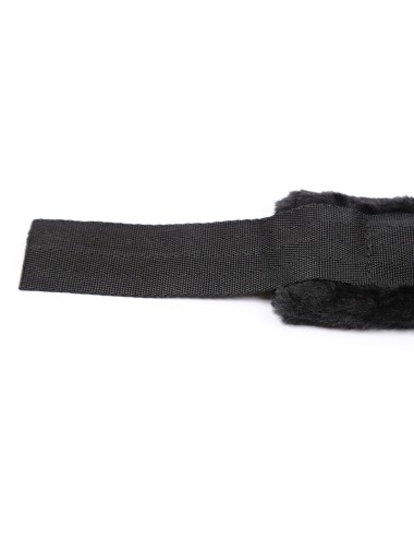 OHMAMA FETISH FURRY LINED WRIST RESTRAINTS