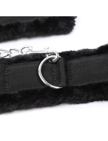 OHMAMA FETISH FURRY LINED WRIST RESTRAINTS