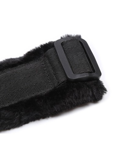 OHMAMA FETISH FURRY LINED WRIST RESTRAINTS