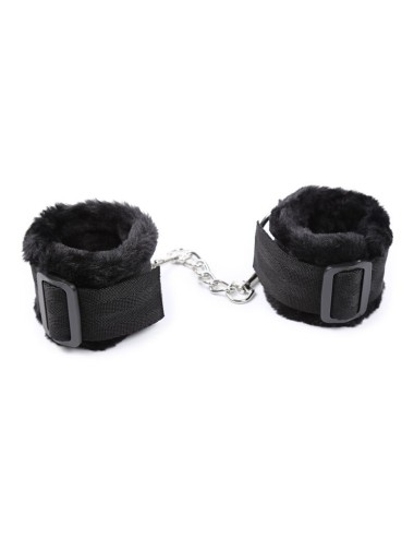 OHMAMA FETISH FURRY LINED WRIST RESTRAINTS
