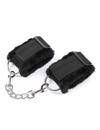 OHMAMA FETISH FURRY LINED WRIST RESTRAINTS