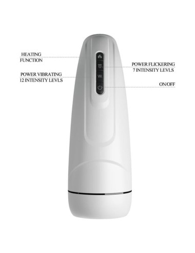 PRETTY LOVE MARISSA MALE MASTURBATOR VIBRATION, HEATING, SEX TALK AND LICKING