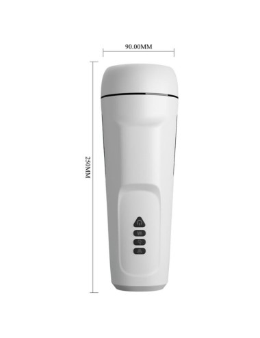 PRETTY LOVE SIENNA MALE MASTURBATOR WITH VIBRATION, SEX TALK AND SUCTION