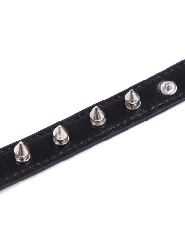 OHMAMA FETISH SPIKES PUNK COLLAR