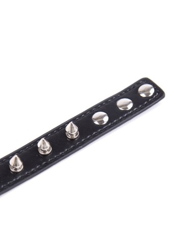 OHMAMA FETISH SPIKES PUNK COLLAR