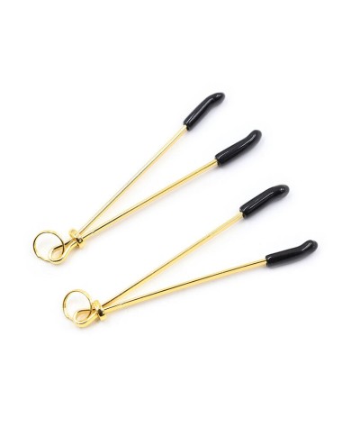 OHMAMA FETISH GOLDEN NIPPLE CLAMPS