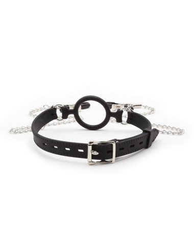 OHMAMA FETISH SILICONE O-RING GAG NIPPLE CLAMPS