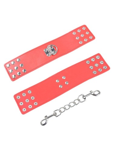 OHMAMA FETISH WRIST RESTRAINTS SNAP FASTEN