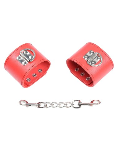 OHMAMA FETISH WRIST RESTRAINTS SNAP FASTEN
