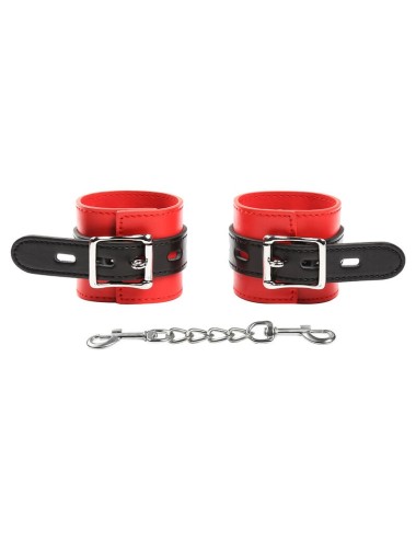 OHMAMA FETISH LOCKING/BUCKLING WRIST RESTRAINTS