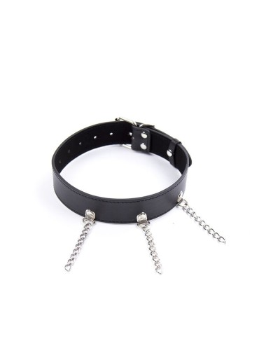 OHMAMA FETISH COLLAR WITH RINGS