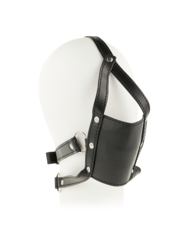OHMAMA HEAD HARNESS WITH MUZZLE COVER BALL GAG