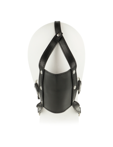 OHMAMA HEAD HARNESS WITH MUZZLE COVER BALL GAG
