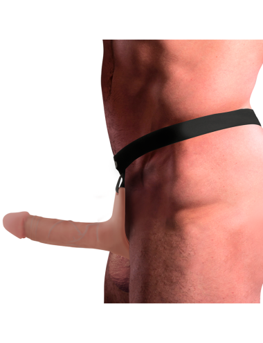 INTENSE - HOLLOW STRAP-ON SILICONE EXTENDER 16 X 3.5 CM